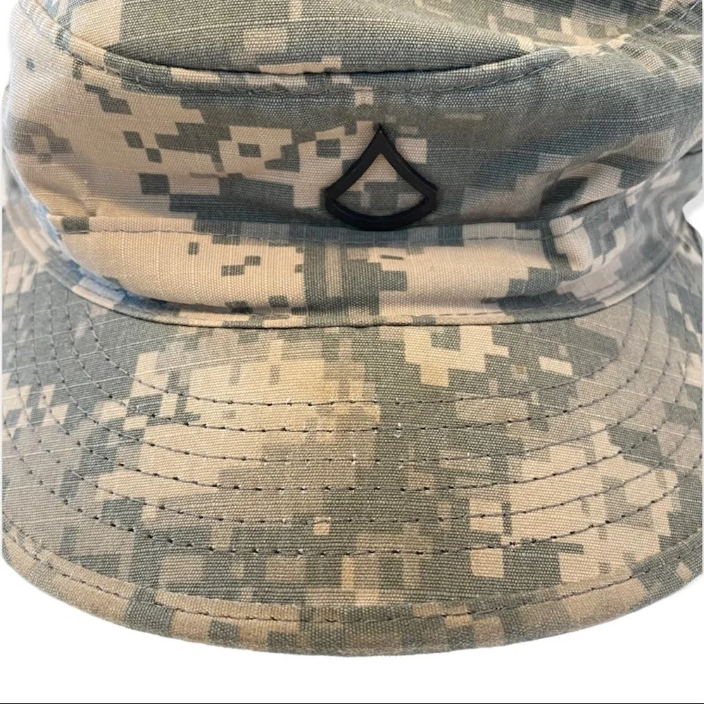 US Military Issue Army Digi Camouflage Cap Hat 7 3/8
